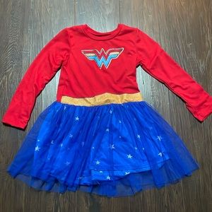 Girls 4T Wonder Woman dress NWOT